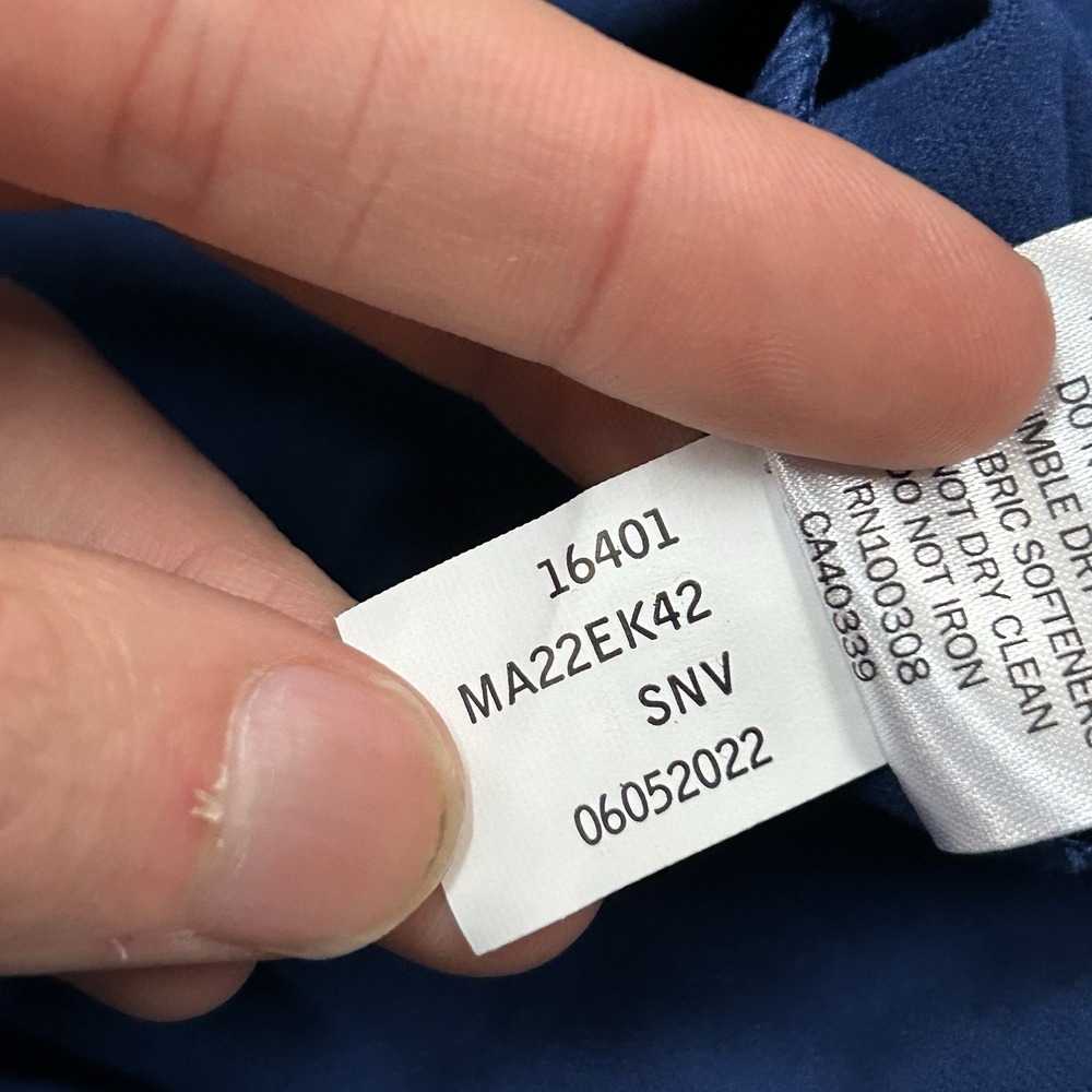 Peter Millar Forge Performance Quarter-Zip Blue P… - image 11